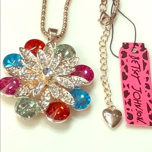 🌺 Beautiful Crystals Multi Colored Flower 🌸